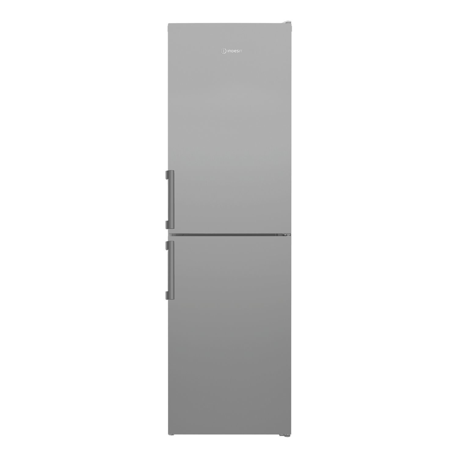 Indesit IKNH1261S4UK 183cm High 50 50 Frost Free Fridge Freezer in Sil
