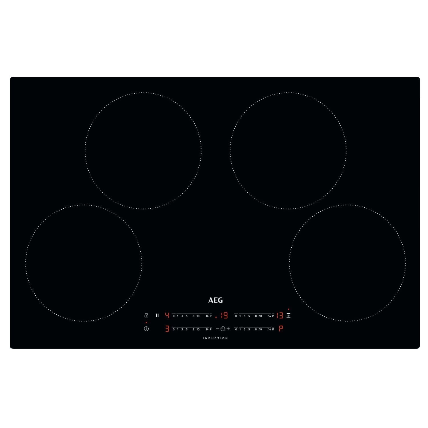 Aeg 5000 Series 80Cm 4 Zone Induction Hob IKX84401CB