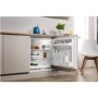 Refurbished Indesit ILA1 Integrated 146 Litre Under Counter Larder Fridge White