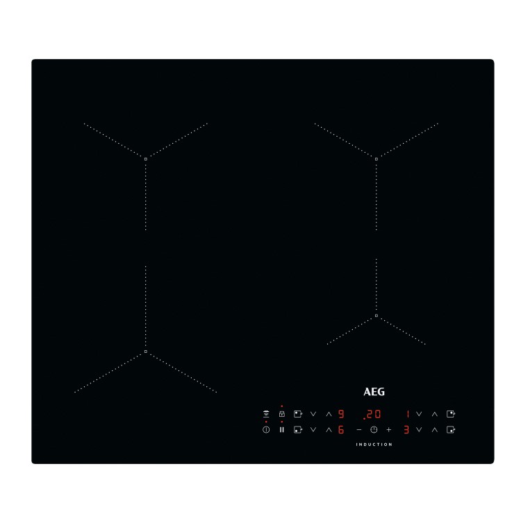 Refurbished AEG ILB64334CB 59cm 4 Zone Induction Hob with Hob2Hood Connection