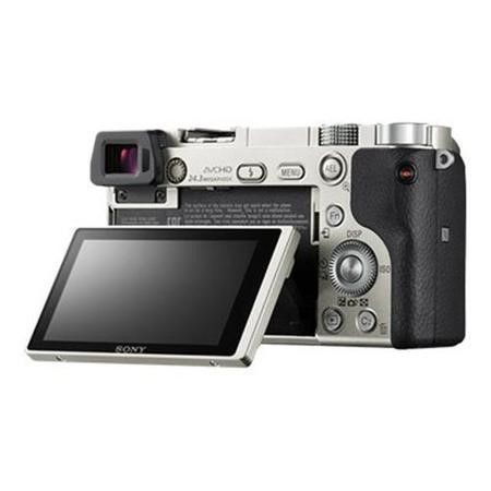 Sony ILCE-6000 Alpha A6000 24.3MP 3.0LCD FHD CSC Camera Silver Inc