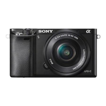 Sony ILCE-6000 Alpha A6000 24.3MP 3.0LCD FHD Black Inc 16-50mm 55