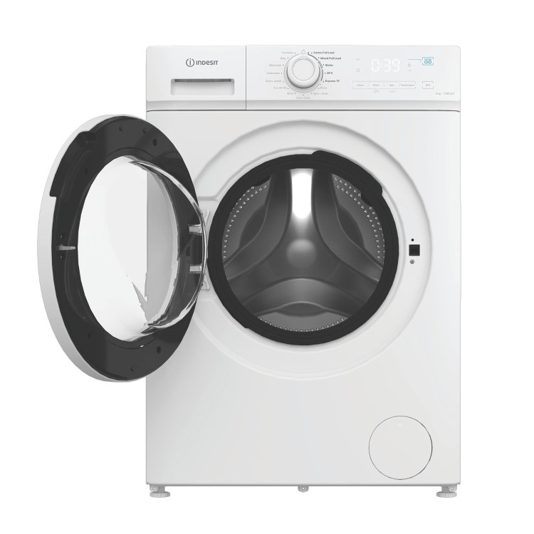 Indesit MyTime 8kg 1200rpm Washing Machine - White