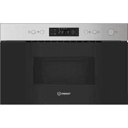 Indesit Built-In Microwave & Grill - Stainless Steel