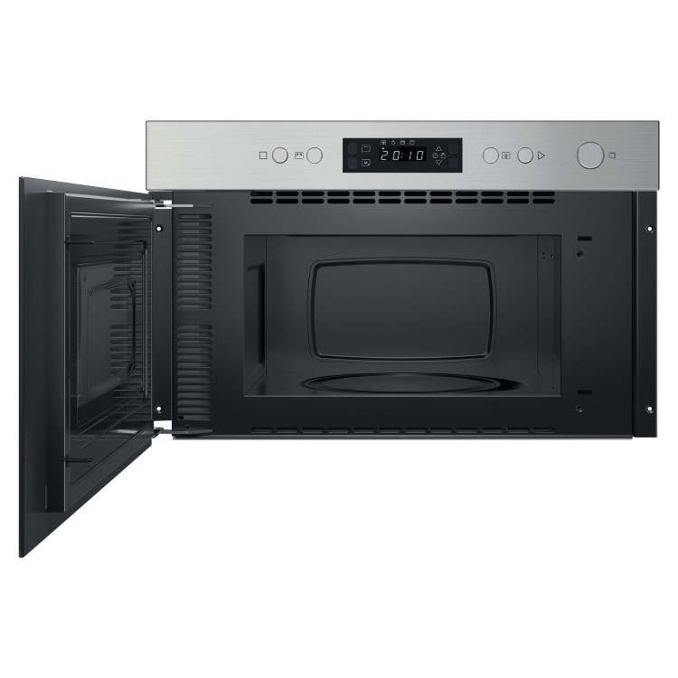 Indesit Built-In Microwave & Grill - Stainless Steel