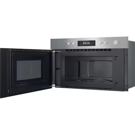 Indesit Built-In Microwave & Grill - Stainless Steel