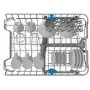 Indesit Freestanding Slimline Dishwasher - Eco Programme, D-Rated, Silver