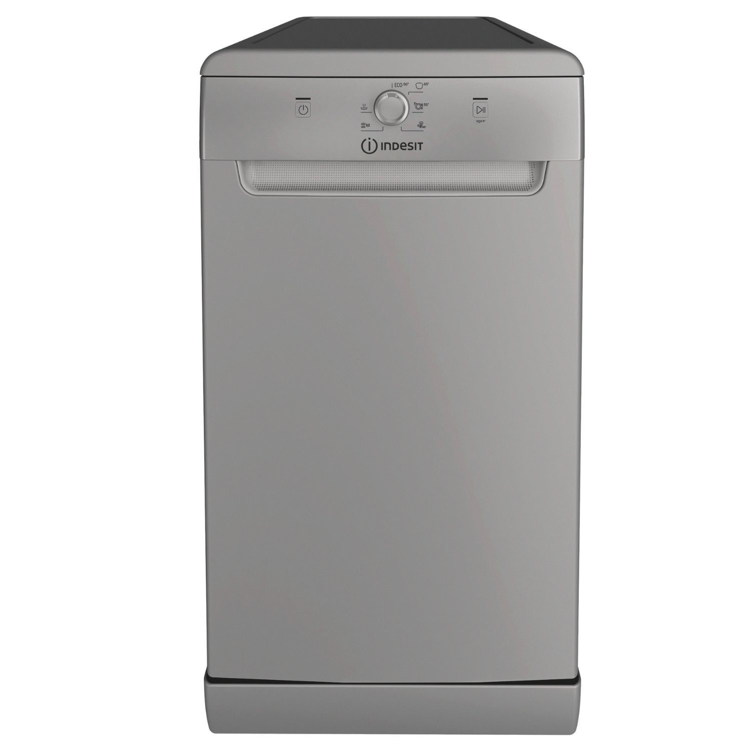 Indesit Freestanding Slimline Dishwasher 10 Place Settings 45Cm Wide Quick Wash D-Rated IN2FE10CS90SUK