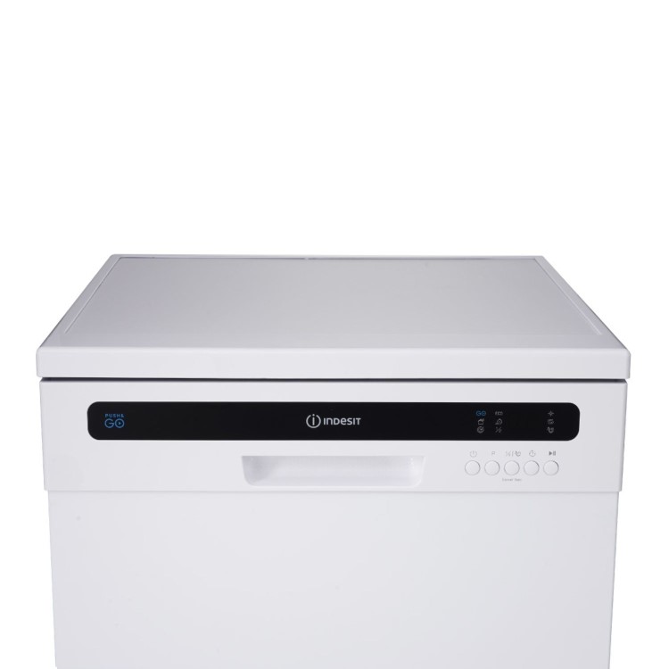 Indesit Push&Go Freestanding Dishwasher - White