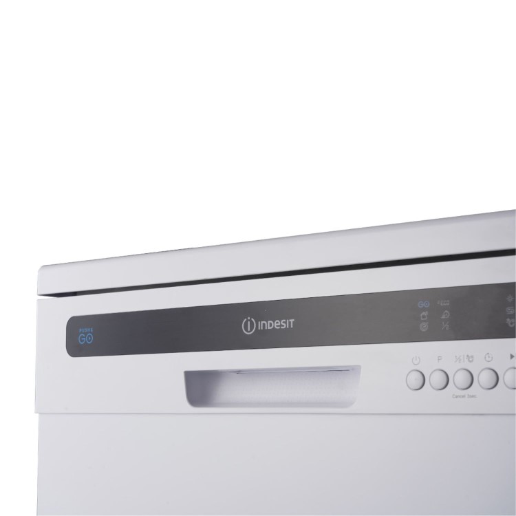 Indesit Push&Go Freestanding Dishwasher - White