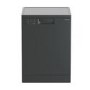 Indesit Push&Go Freestanding Dishwasher - Graphite
