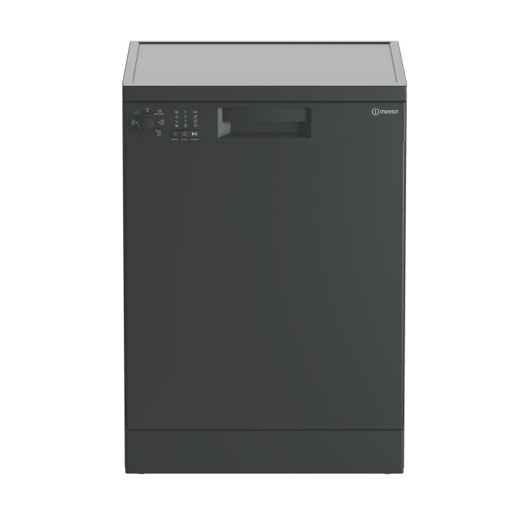 Indesit Push&Go Freestanding Dishwasher - Graphite