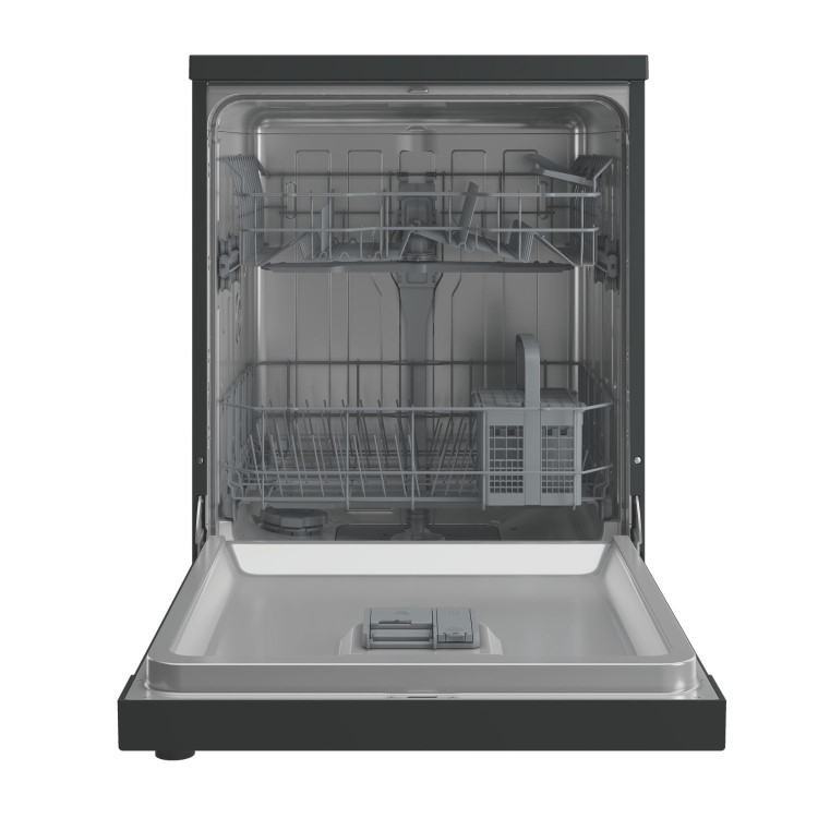 Indesit Push&Go Freestanding Dishwasher - Graphite