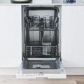 Indesit Push&Go Integrated Slimline Dishwasher - White