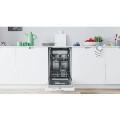 Indesit Push&Go Integrated Slimline Dishwasher - White