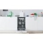 Indesit Push&Go Integrated Slimline Dishwasher - White Control Panel