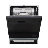 Indesit Push&Go Integrated Dishwasher - Black Control Panel