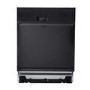 Indesit Push&Go Integrated Dishwasher - Black Control Panel