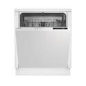 Indesit Push&Go Integrated Dishwasher - White control panel