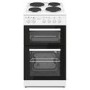 Inalto 50cm Twin Cavity Electric Cooker - White