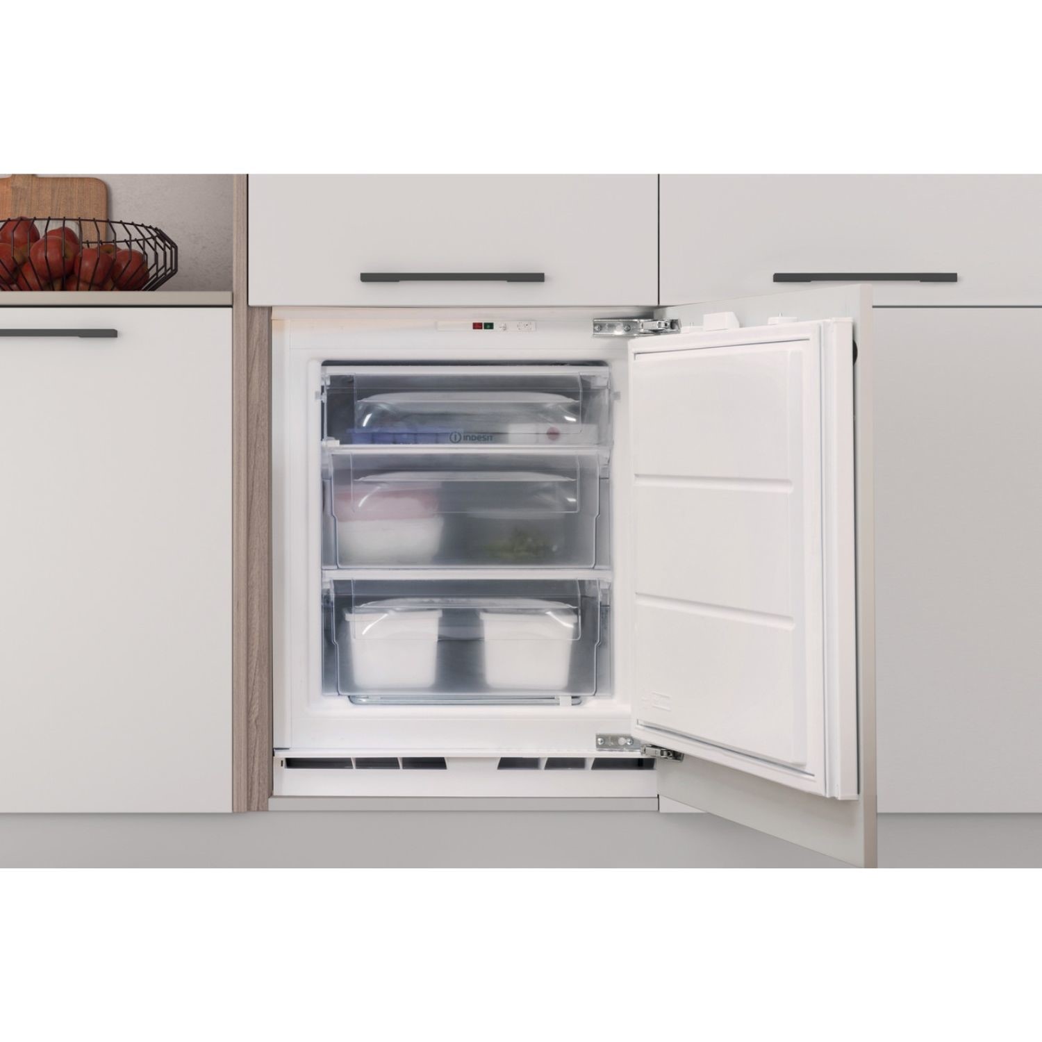 Indesit Inbufz011 Low Frost Under-Counter Freezer - White - Freezer Only - Image 2