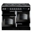 INC110DFFBL Rangemaster Infusion Classic 110cm Dual Fuel Range Cooker - Black