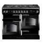 Rangemaster Infusion Classic 110cm Dual Fuel Range Cooker - Black