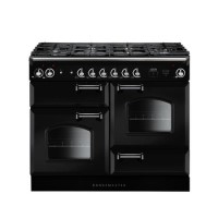 Rangemaster Infusion Classic 110cm Dual Fuel Range Cooker - Charcoal Black