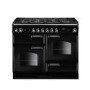 Rangemaster Infusion Classic 110cm Dual Fuel Range Cooker - Charcoal Black
