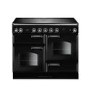 Rangemaster Infusion Classic 110cm Ceramic Range Cooker - Charcoal Black