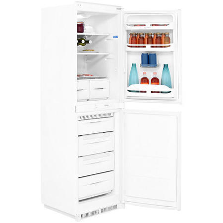 GRADE A2 - INDESIT INC325FF 269 Litre Integrated Fridge Freezer 50/50 Split 178cm Tall Frost Free 54cm Wide - White