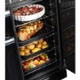 Rangemaster Infusion Classic 90cm Dual Fuel Range Cooker - Charcoal Black