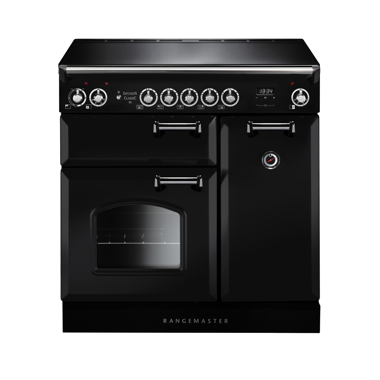 Infusion Classic 90cm Induction Range Cooker Charcoal
