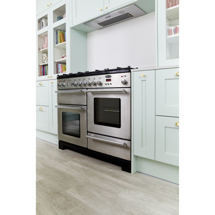 Rangemaster Infusion 110cm Dual Fuel Range Cooker - Stainless Steel