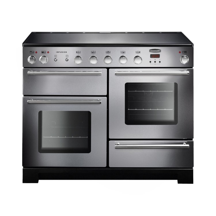 Rangemaster Infusion 110cm Induction Range Cooker - Stainless Steel