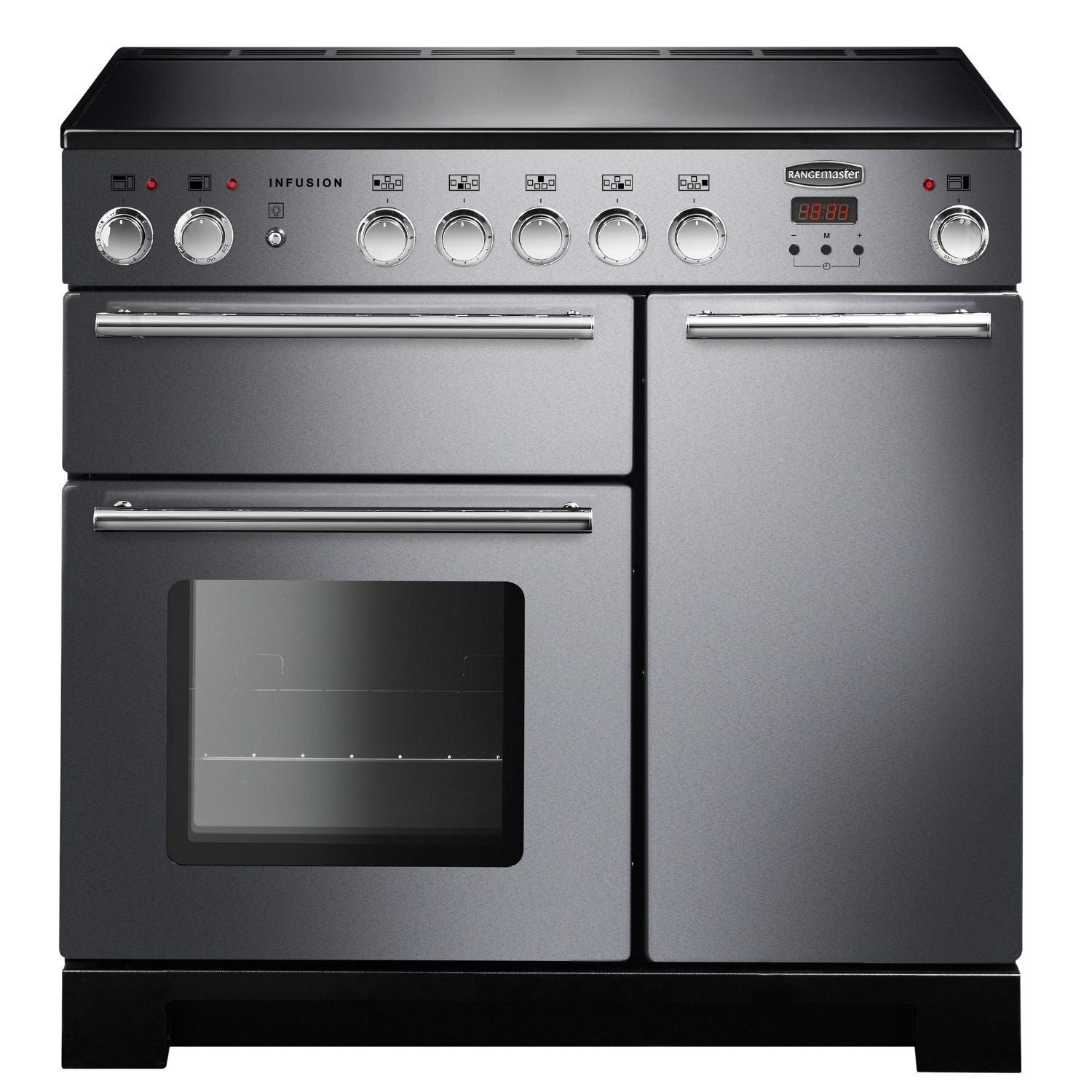 Infusion 90cm Induction Range Cooker Stainless Steel