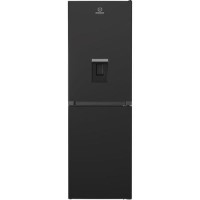 Refurbished Indesit INFC850TI1KAQUA1 Freestanding 322 Litre 50/50 Fridge Freezer With Water Dispenser Black