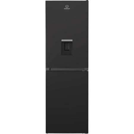 Indesit 322 Litre 50/50 Freestanding Fridge Freezer- Black
