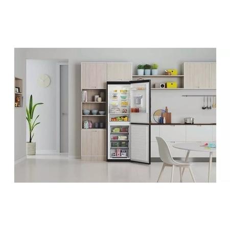 Indesit 322 Litre 50/50 Freestanding Fridge Freezer- Black