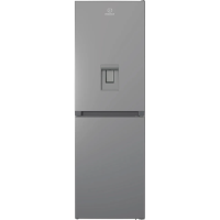 Indesit 322 Litre 50/50 Freestanding Fridge Freezer- Silver 