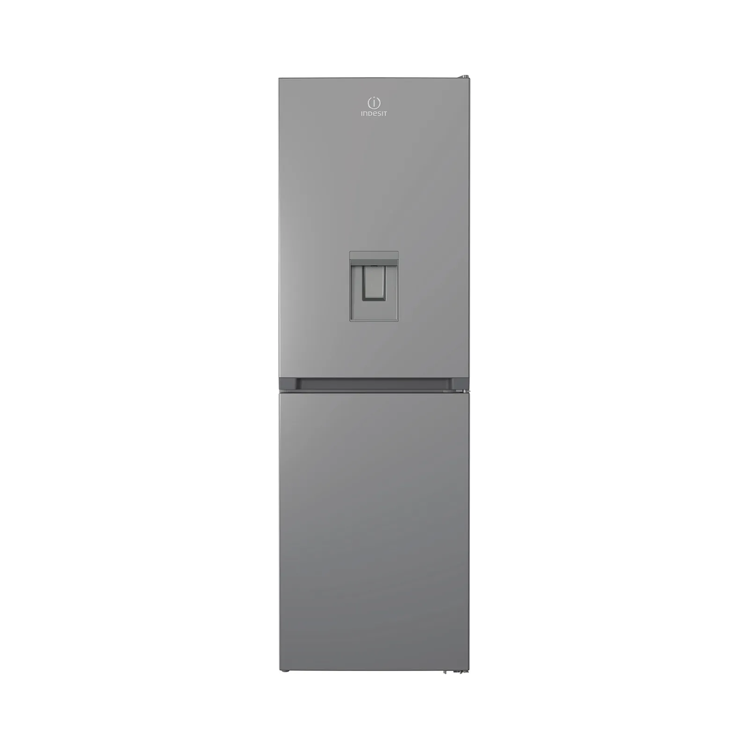 Refurbished Indesit INFC850TI1SAQUA1 Freestanding 322 Litre 50/50 Fridge Freezer Silver