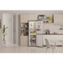 Indesit 322 Litre 50/50 Freestanding Fridge Freezer- Silver 