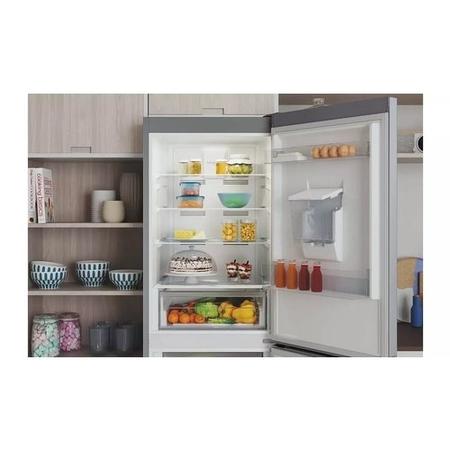 Indesit 322 Litre 50/50 Freestanding Fridge Freezer- Silver 