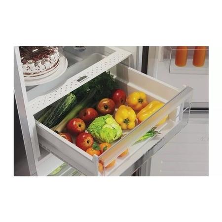 Indesit 322 Litre 50/50 Freestanding Fridge Freezer- Silver 