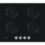 Refurbished Indesit ING61TBK 60cm 4 Burner Gas on Glass Hob Black