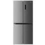 Indesit Push&Go 421 Litre Four Door American Fridge Freezer - Grey