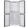 Indesit Push&Go 421 Litre Four Door American Fridge Freezer - Grey