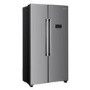 Indesit 442 Litre Side-By-Side American Fridge Freezer - Stainless Steel