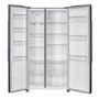 Indesit 442 Litre Side-By-Side American Fridge Freezer - Stainless Steel