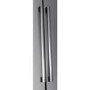 Indesit 442 Litre Side-By-Side American Fridge Freezer - Stainless Steel
